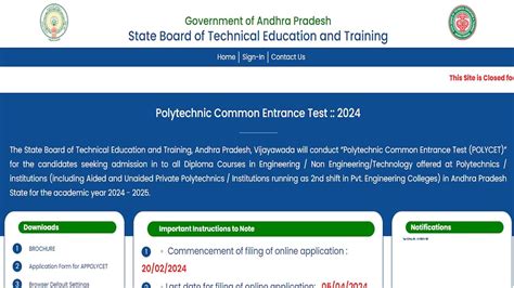 AP POLYCET Seat Allotment Result 2024 Date Know How To Check At