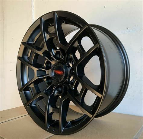 17 Satin Black Wheels For Toyota 4runner Tacoma Gx460 Gx470 Fj 6x139 7 17x8 5 Ebay