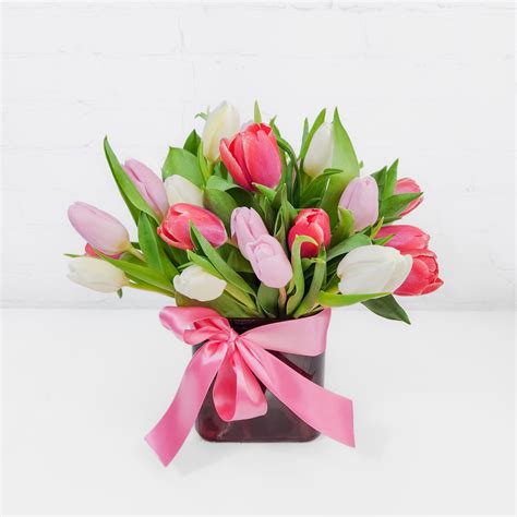 Pink Tulip Bouquets