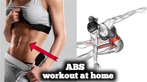 Abs Workout At Home Six Back Workout Minute Ab Workouts Youtube