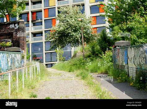 Sheffield Architecture Building Park Hill Flats Stock Photos