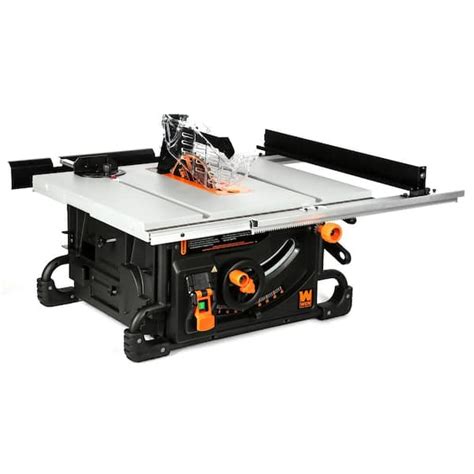 Wen 15 Amp 2 Hp 10 In Industrial Benchtop Jobsite Table Saw Tt1015 The Home Depot