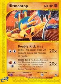 Hitmontop Aquapolis Pokemon Card Prices Trends