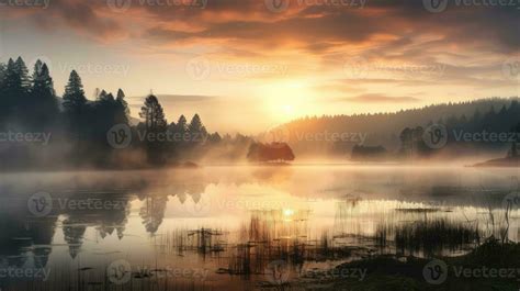 forest outdoor scenery sunrise landscape ai generated 33350474 Stock ...