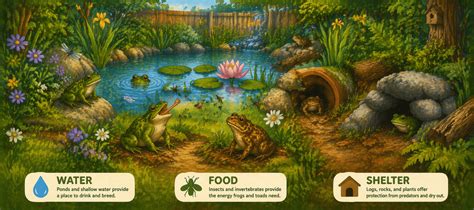 making  yard frog friendly  swamp school