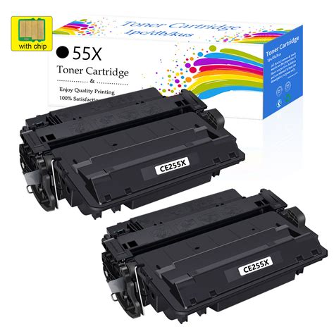 2x Ce255x 55x Toner Cartridge For Hp Laserjet Enterprise 500 Mfp M525dn 500 M525 Ebay