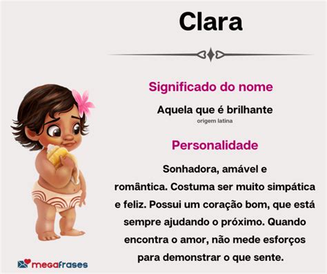 Significado Do Nome Clara 🤔 Curiosidades 👀 Mensagens 👼