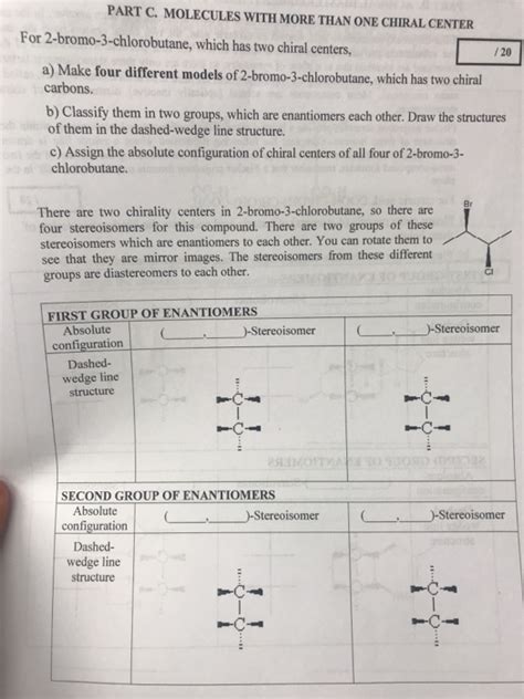 Solved Chml Make Two Models Of Lactic Acid Chegg