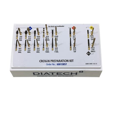 Coltene Diatech Crown Preparation Kit Nutrident