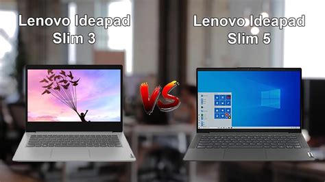 Lenovo Ideapad Slim 3 81w30025id Vs Lenovo Ideapad Slim 5 81ym00c9id Youtube