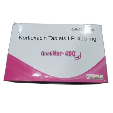 I P 400 Mg Norfloxacin Tablets At Rs 420 Box New Delhi ID 26525629362