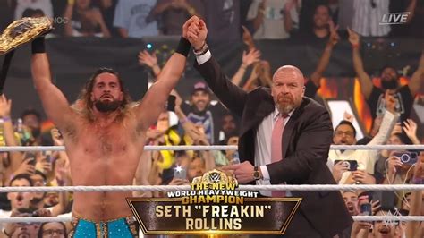 Seth Rollins Nuevo Campeón De Peso Completo Wwe Superluchas