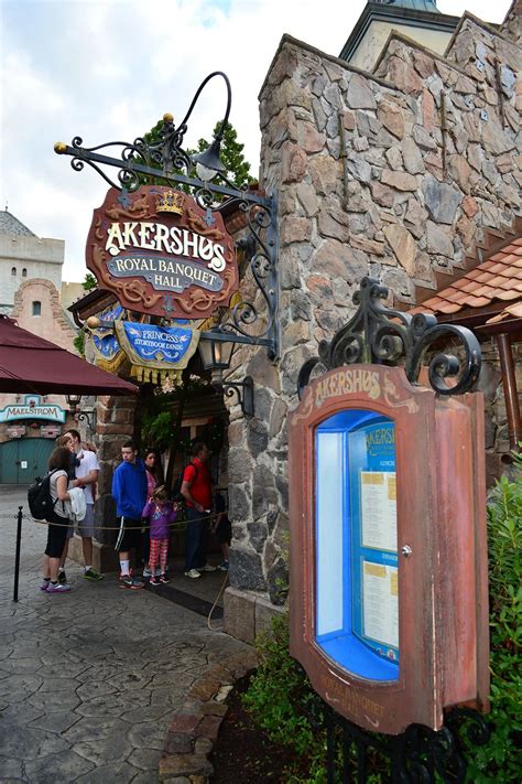 Princess Dining At Akershus Royal Banquet Hall In Norway At Epcot