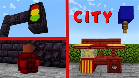 Minecraft City Build Hacks And Ideas Youtube