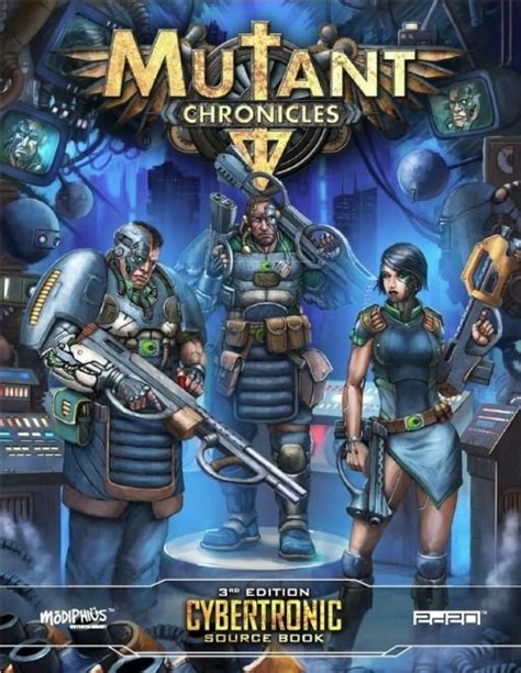 Mutant Chronicles Cybertronic Source Book Modiphius Entertainment