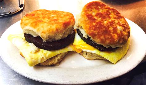 sausage-egg-cheese-biscuit-sandwich | Smokey Joe's Barbecue