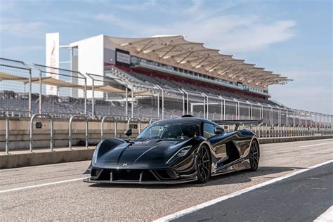 Hennessey Venom F5 Revolution Sets New Production Car Track Record At