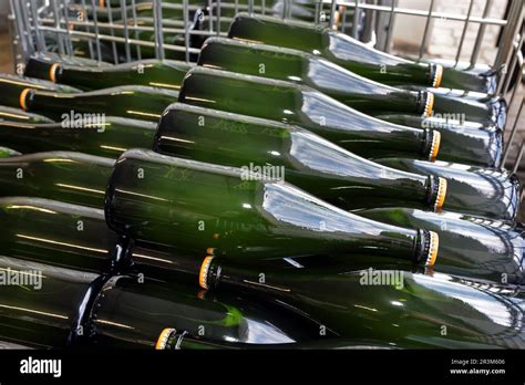 Stored Bottles With Crown Caps Stock Photo Alamy