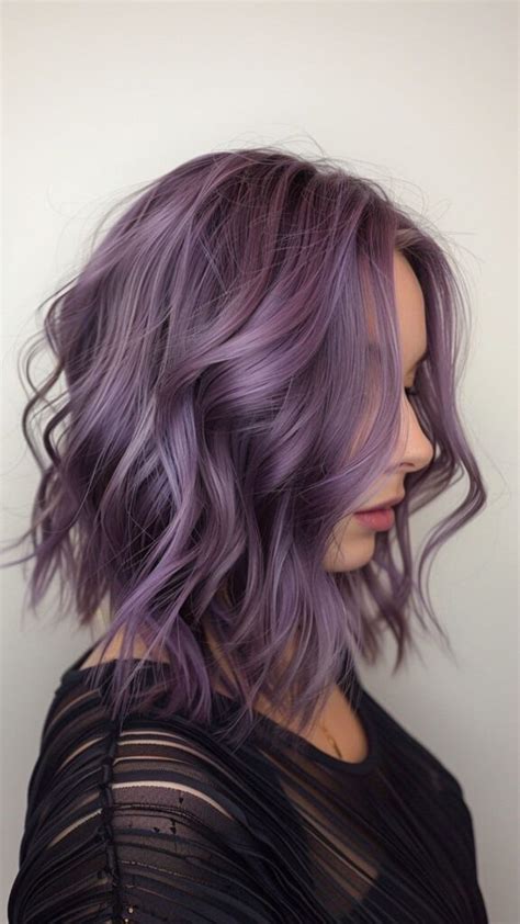 25 Perfect Purple Hair Colors For A Bold New You Lookosm