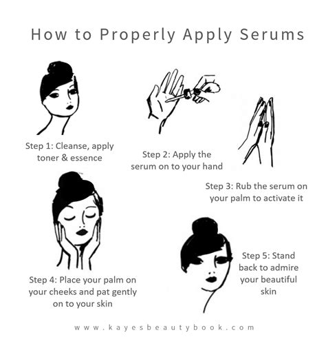 How To Properly Apply Serums Facial Routine Skincare Facial Routines Skin Care