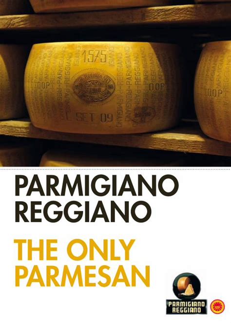 PDF PARMIGIANO REGGIANO THE ONLY PARMESAN PARMIGIANO REGGIANO