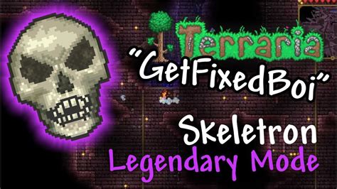 Skeletron Boss Fight Get Fixed Boi Legendary Master Mode Terraria