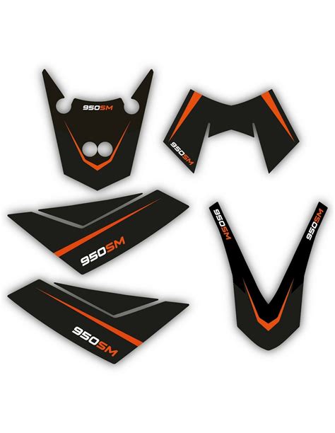 Kit Adesivi Compatibile Con Per Ktm Supermoto Mxpkad