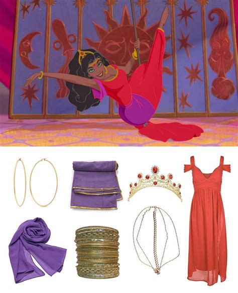 Esmeralda Red Costume