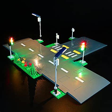 Kyglaring LED Lighting Kit for Lego City Road Plates and Lights Set ...