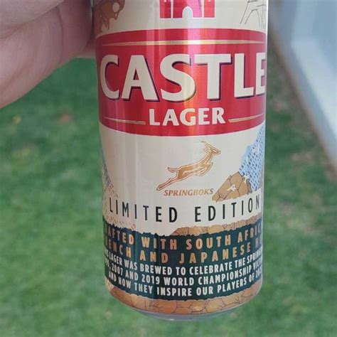 Castle Lager Springboks Limited Edition South African