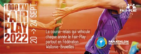 Wallonie Bruxelles Km Du Fair Play