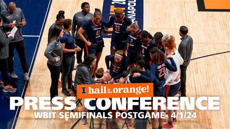 Illini Wbb Postgame Presser Vs Washington State Wbit 4 1 24 Youtube