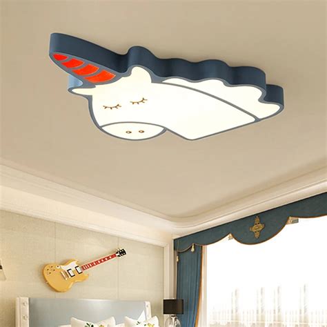 LED Ceiling Lights for kids room lighting children Baby room ceiling light with Dimming for boys ...