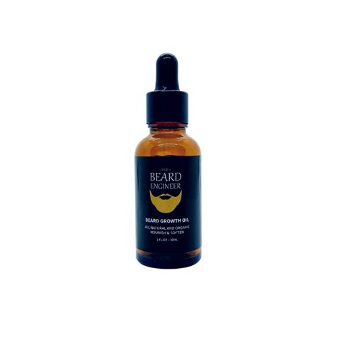 Natural Beard Growth Oil By The Beard Engineer The Beard Engineer