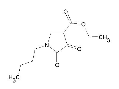 Ethyl 1 Butyl 4 5 Dioxo 3 Pyrrolidinecarboxylate 5336 46 9 C11H17NO4