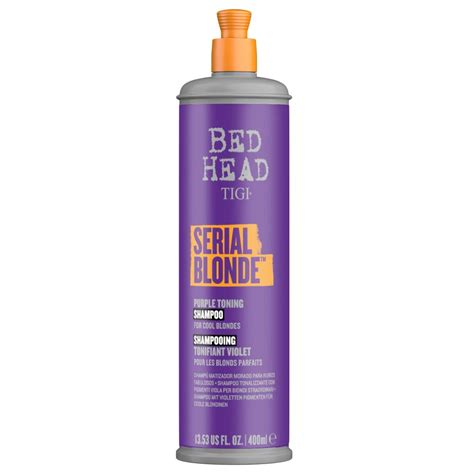 Tigi Bed Head Purple Toning Shampoo For Chemically Treated