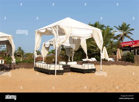 Baga beach, Goa Stock Photo - Alamy