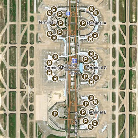 Dallas Fort Worth Airport Map: Guide to DFW's Terminals