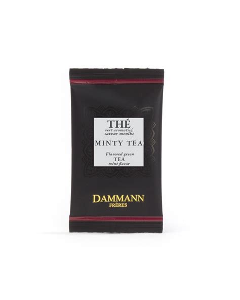 Acheter Du Th Vert La Menthe Minty Tea Dammann Fr Res Tr S Menthol