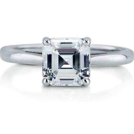 Asscher Cut Diamond Solitaire - Snyder Jewelers