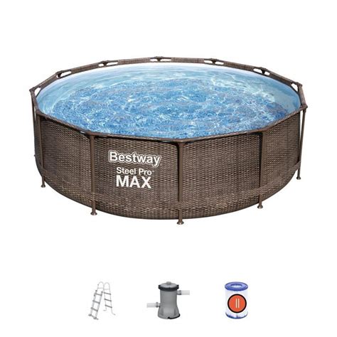 Bestway Steel Pro Max Rattan X Cm Hobbynemeth Sk