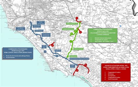 Viabilit Autostrada Roma Latina E Bretella Cisterna Valmontone