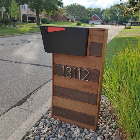 Modern Mid Century Mailbox Instructions Etsy Artofit