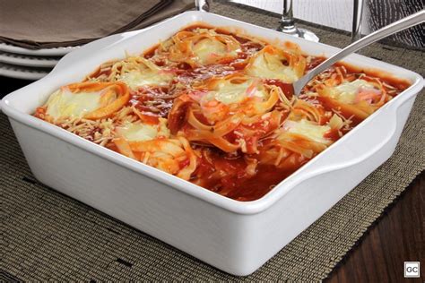 Macarrão de forno cremoso presunto e queijo Guia da Cozinha