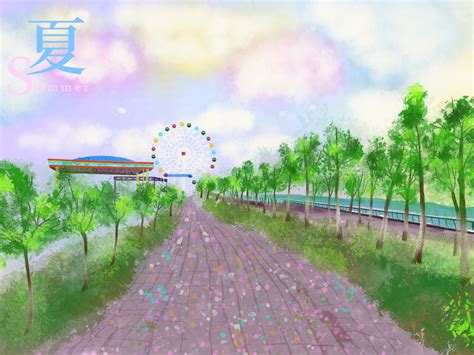 夏_屁桃小小只-站酷ZCOOL