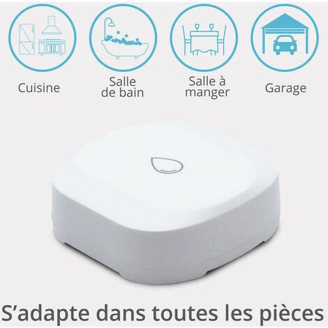 Détecteur d inondation intelligent sans fil Zigbee