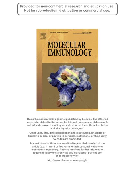 (PDF) Crystal structure of chimeric antibody C2H7 Fab in complex with a ...