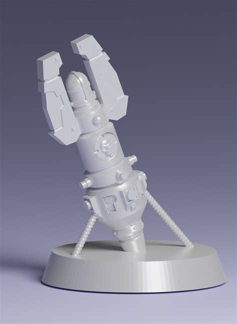 Stl File Beacon Marker For Teleporting Space Soldiers・3d Printer Model