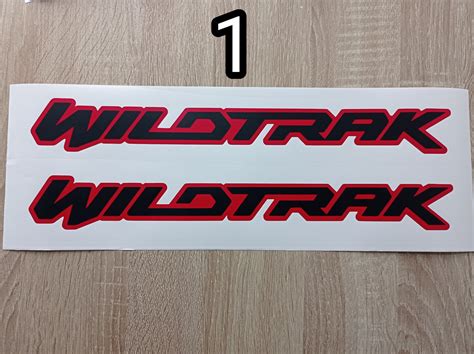 Wildtrak 2x Vinyl Decals Etsy