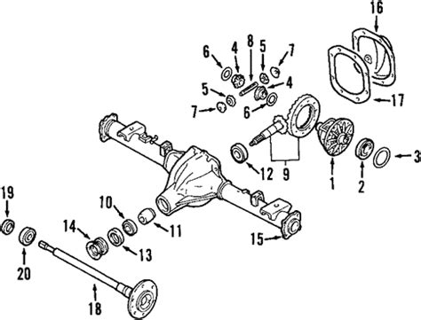 Rear Axle For 2004 Nissan Frontier Ricart Parts